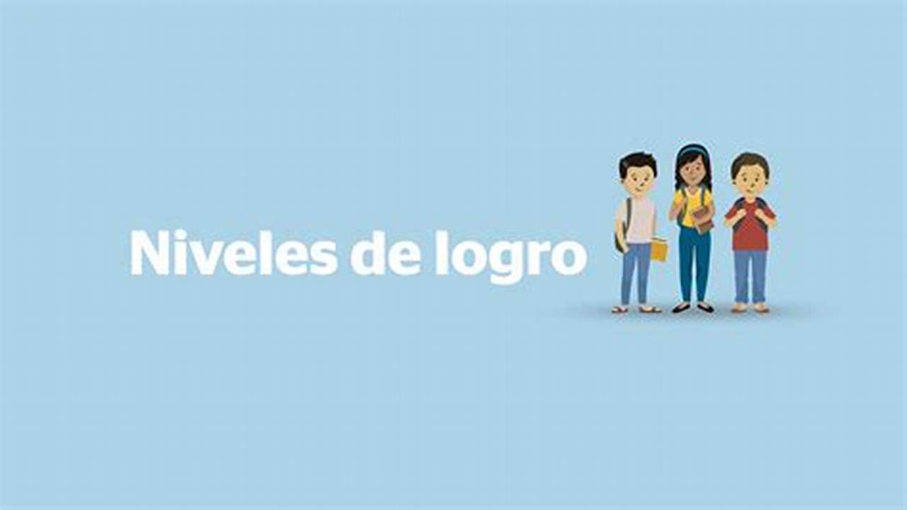 ¿Cuáles Son Los Niveles De Logro En Preescolar?, MX Modelo