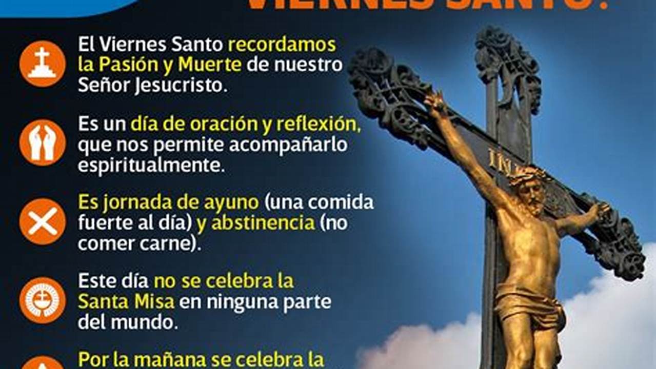 ¿Qué Es El Viernes Santo (Semana Santa)?, 2024