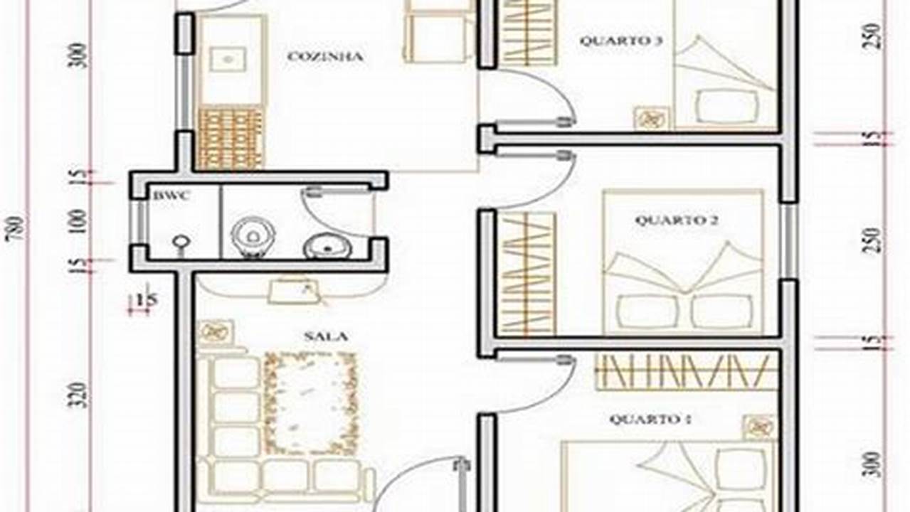 1. Como Planejar Uma Casa De 48 Metros Quadrados, Plantas