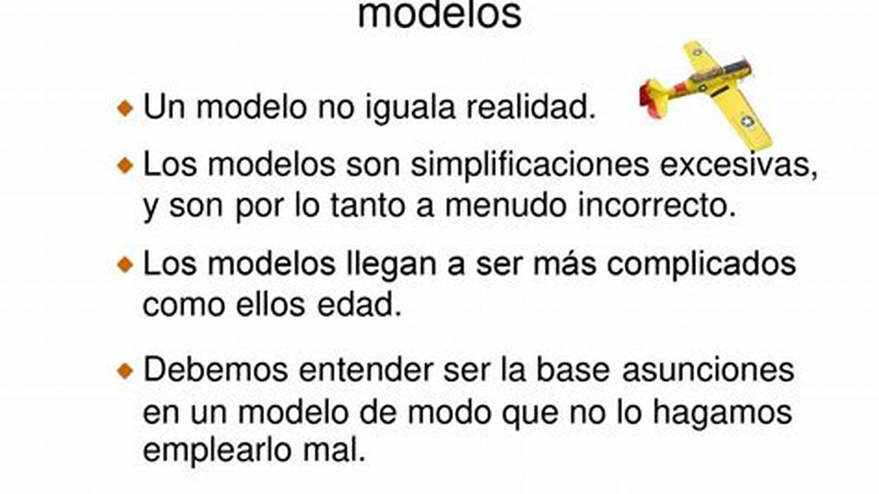 1. Los Modelos Son Simplificaciones, MX Modelo