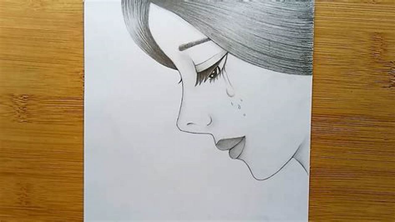 1.6M Views 4 Years Ago #Sadgirl #Pencilsketch., Images