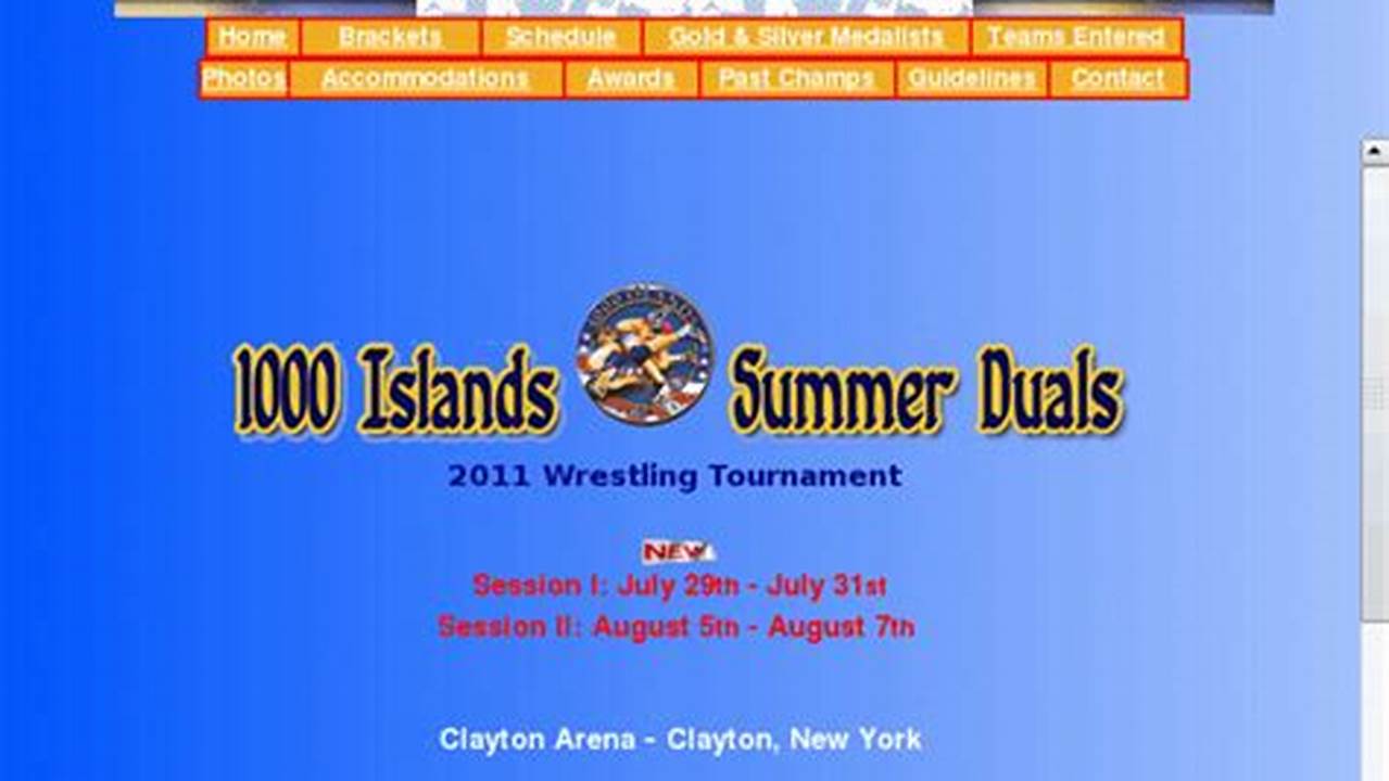 1000 Island Wrestling Duals 2024