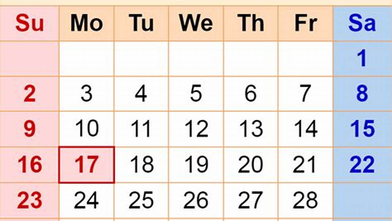 17 Feb 2025 (Mon) 21 Feb 2025 (Fri) Spring Break, 2024