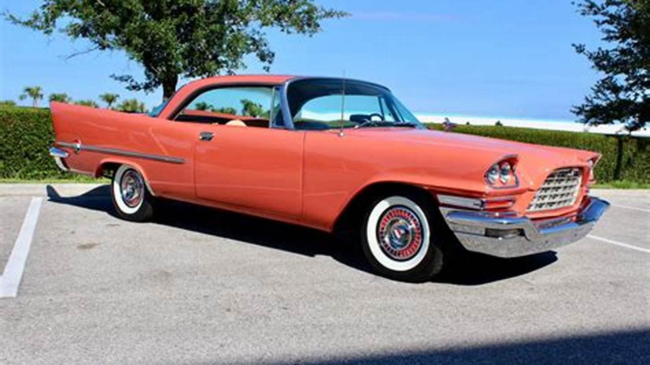 Unveiling the Legendary 1958 Chrysler 300: Discover its Timeless Allure
