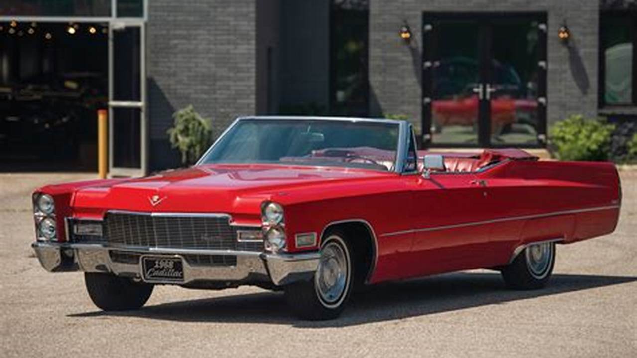 Rediscover the Timeless Allure of the 1968 Cadillac Convertible