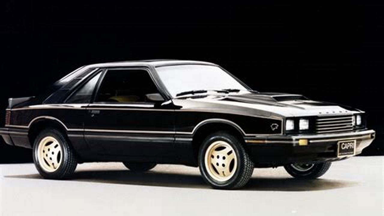 Uncover the Secrets of the Iconic 1981 Mercury Capri