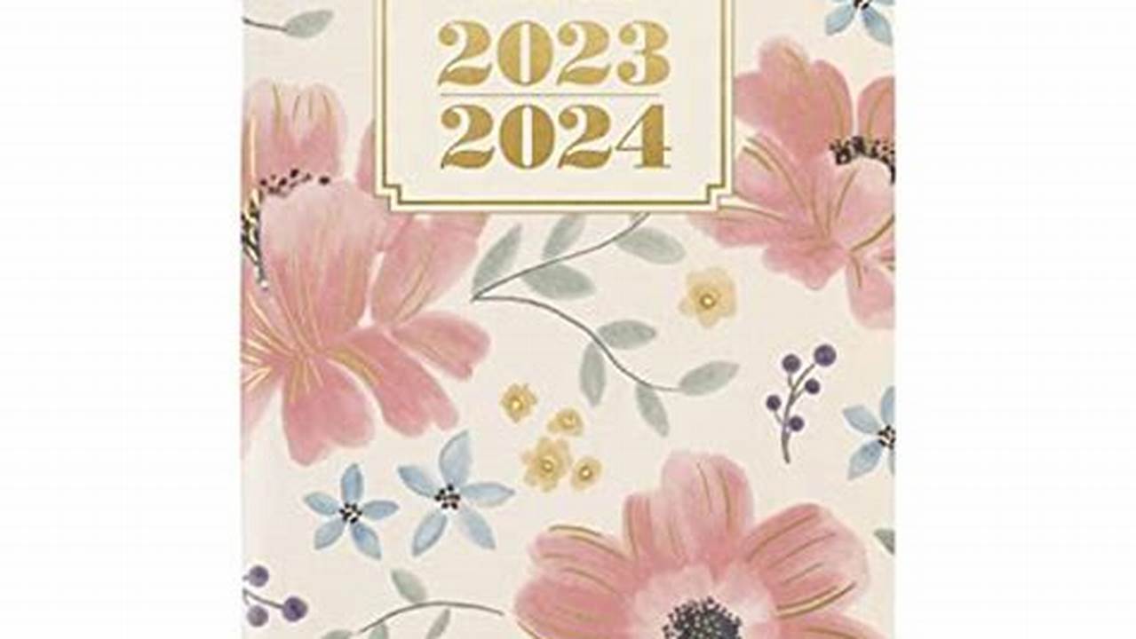 2 Year Pocket Calendar 2024 And 2024 With Plastic Covering Letter Writing