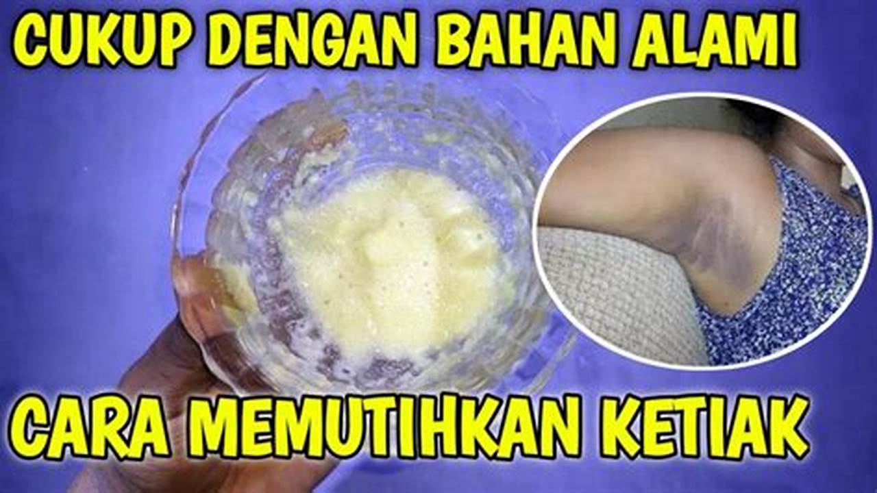 2 Cara Ampuh Hilangkan Ketiak Hitam dengan Vaseline