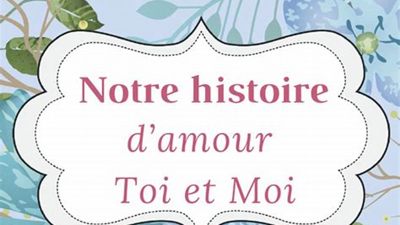 2. Une Nouvelle étape Dans Votre Histoire D'amour, Texte