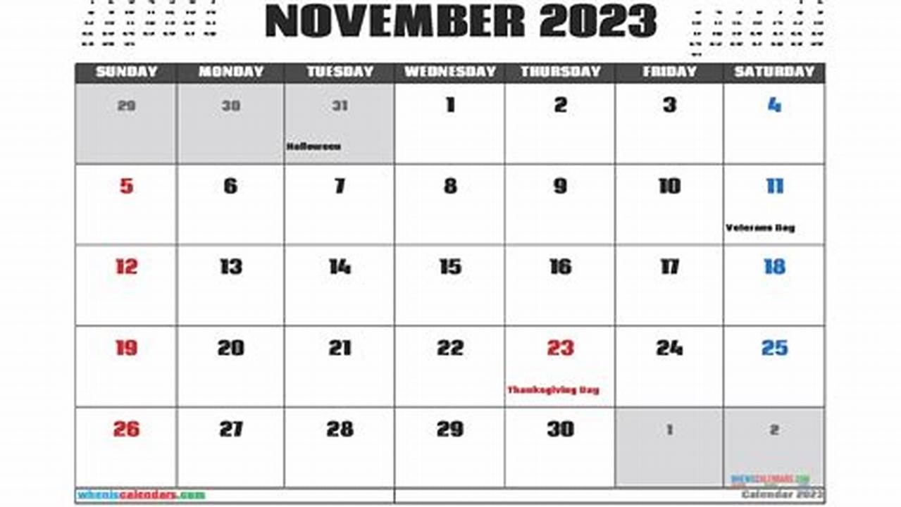 20 Nov 2023 (Mon) 24 Nov 2023 (Fri) Christmas., 2024