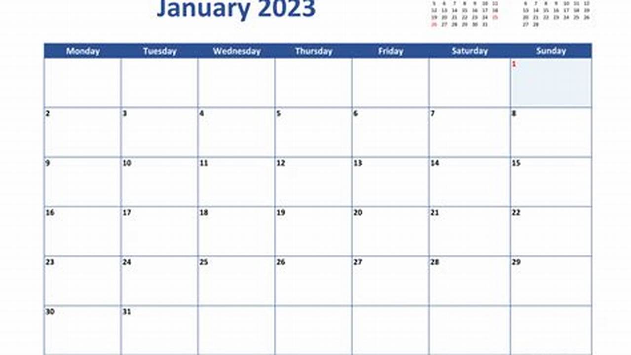 2023-2024 Blank Calendar Printable Free Word