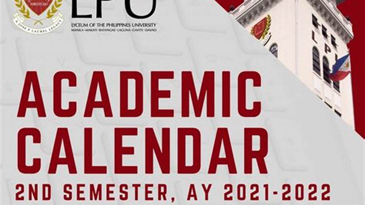 2024 Academic Calendar Lpu Manila