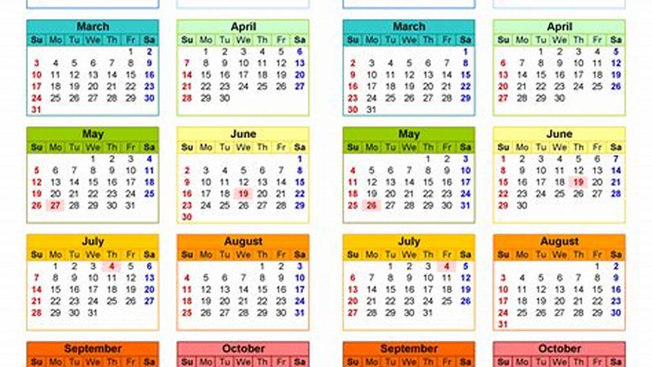 2024 And 2025 And 2024 Calendar Printable