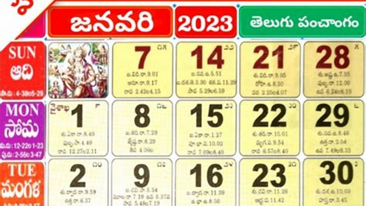 2024 April Calendar Telugu Free Download Pdf