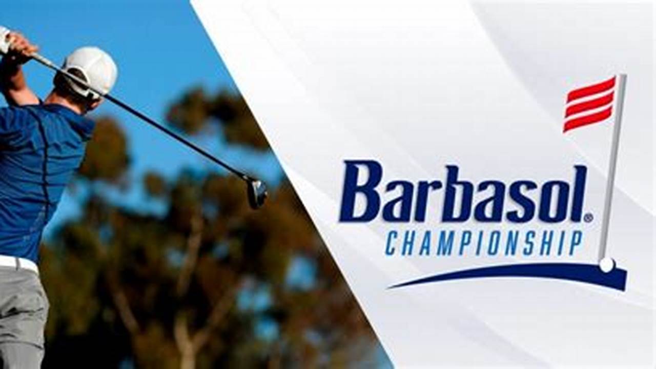 2024 Barbasol Championship Results Calendar