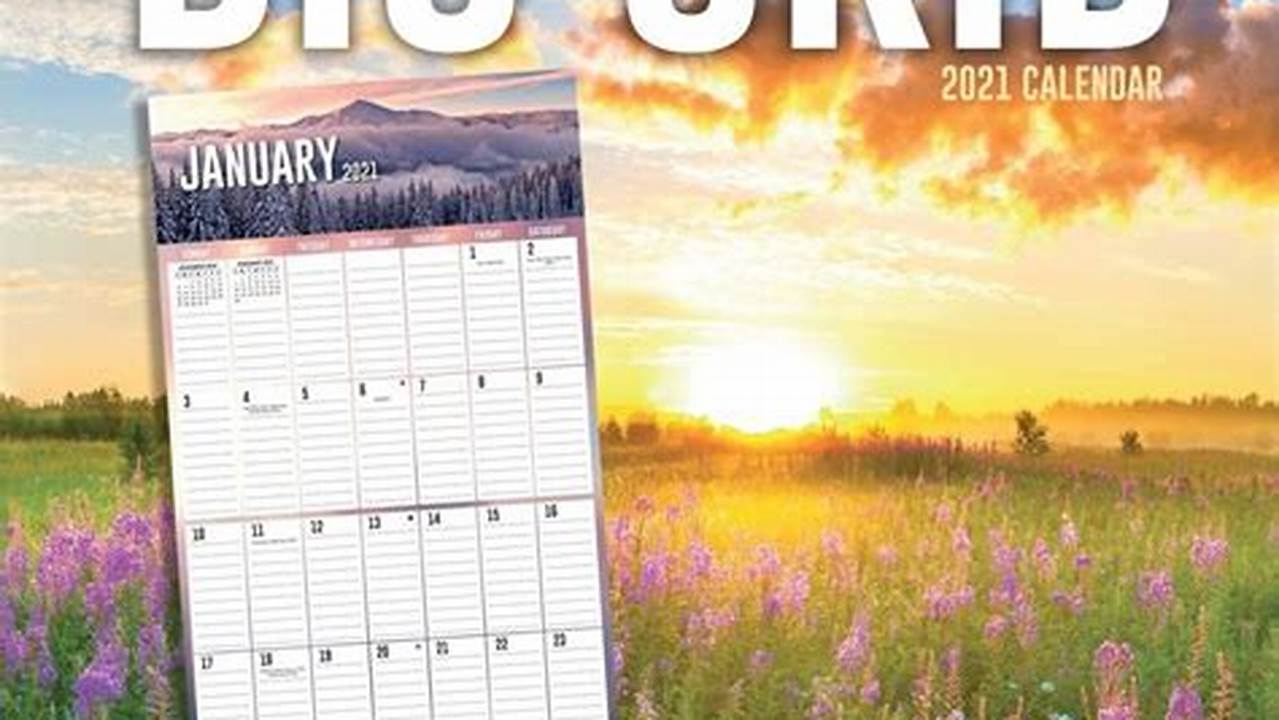 2024 Big Grid Calendar