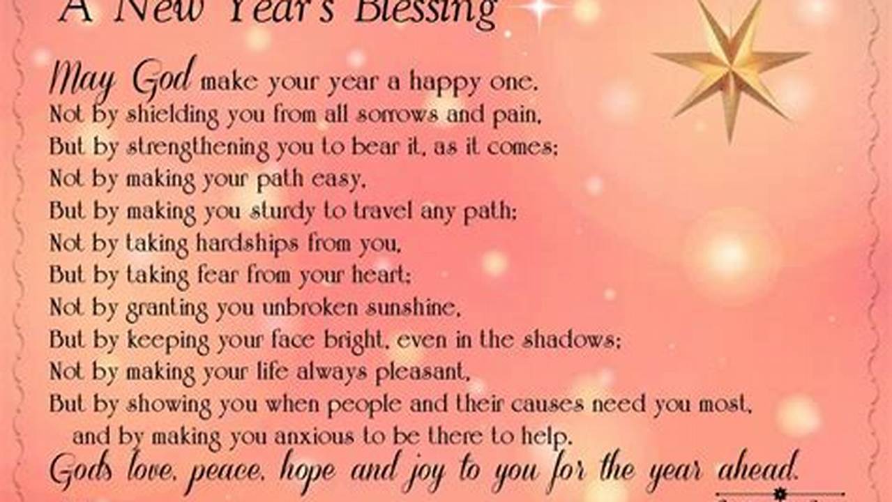 2024 Blessings For New Year