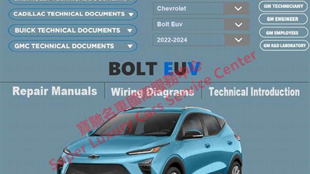 2024 Bolt Euv Owners Manual