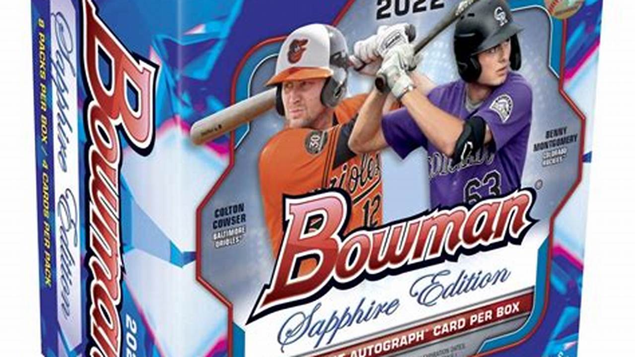 2024 Bowman Sapphire Baseball