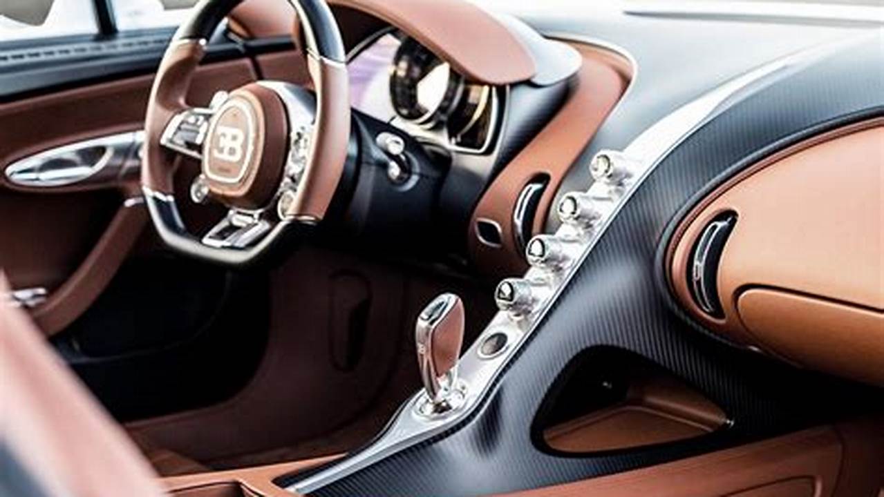 2024 Bugatti Chiron Interior
