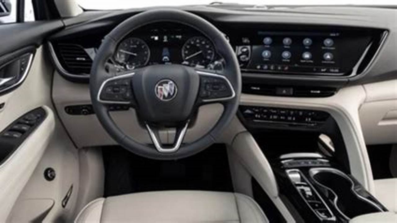 2024 Buick Envision Interior Dimensions