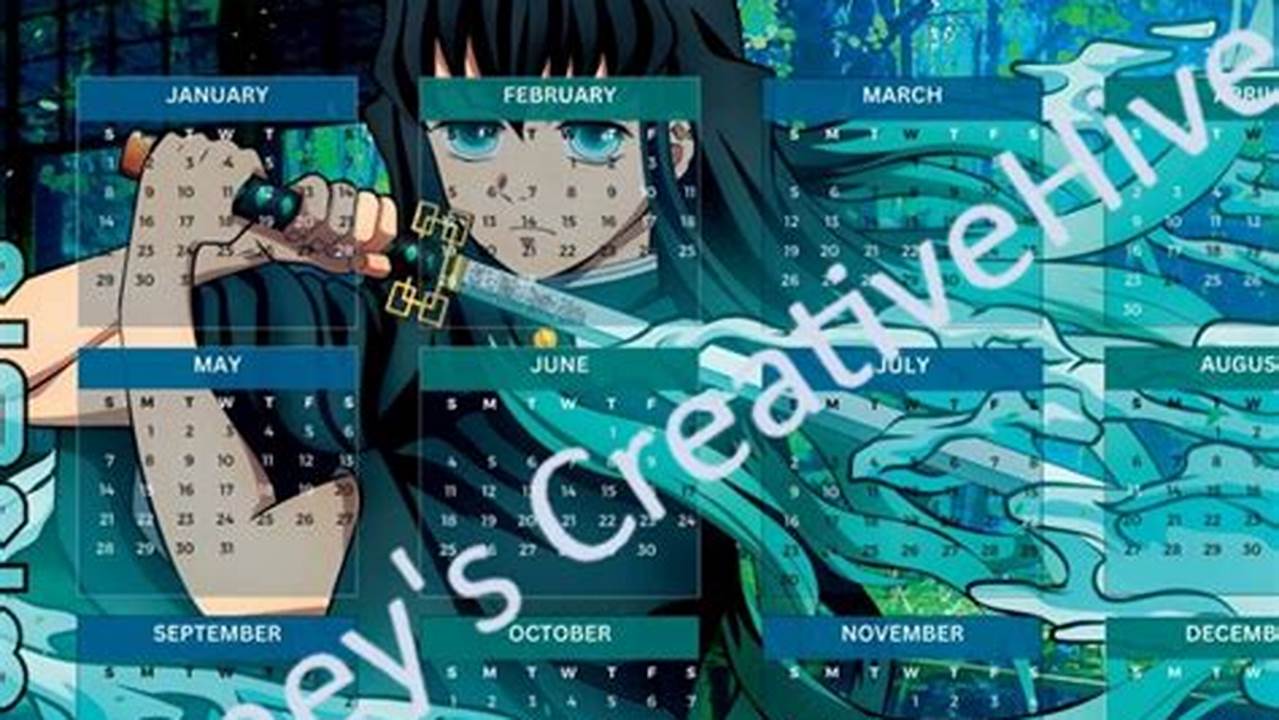 2024 Calendar Anime Name Change Online