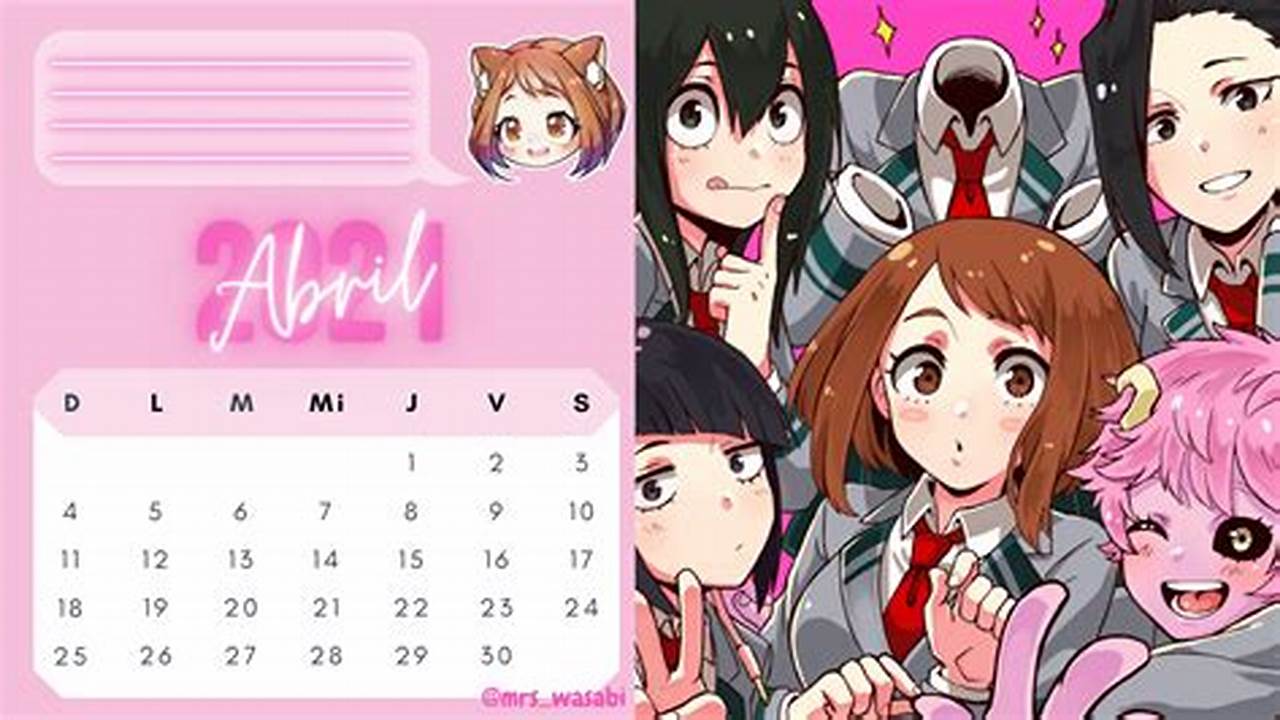 2024 Calendar Anime Vietsub Tap 1 Vietsub