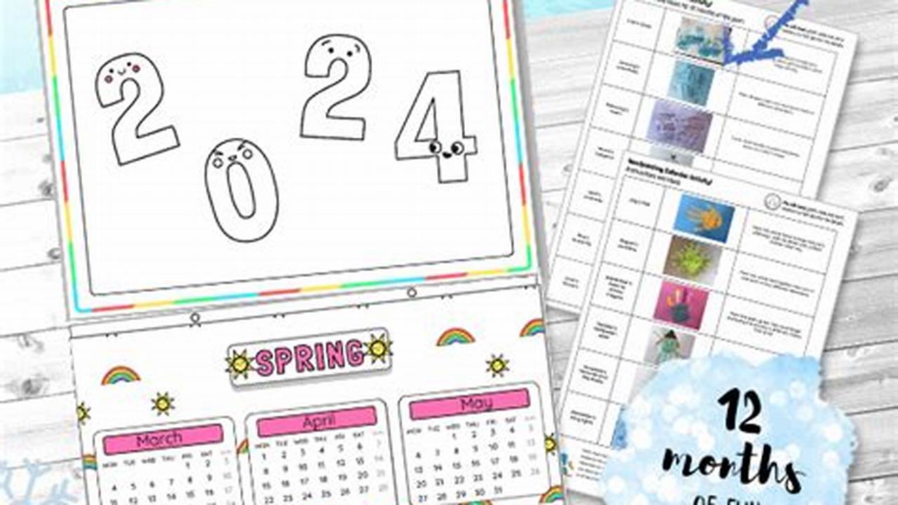 2024 Calendar Art Activity Ideas For Seniors