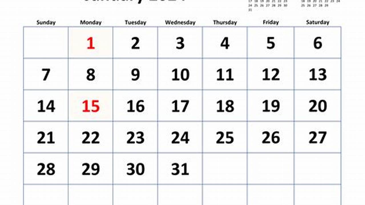 2024 Calendar By Month Printable Images Free