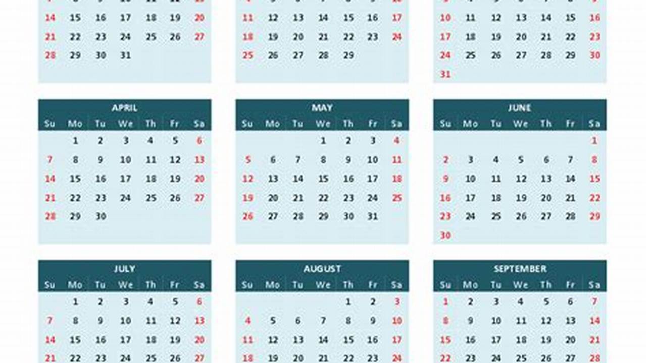 2024 Calendar Printable Pdf Word File