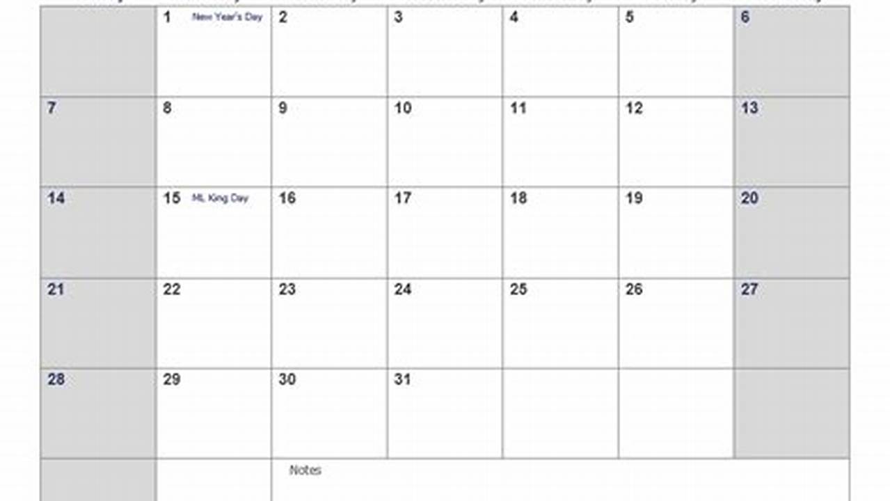 2024 Calendar Printable Word Documents