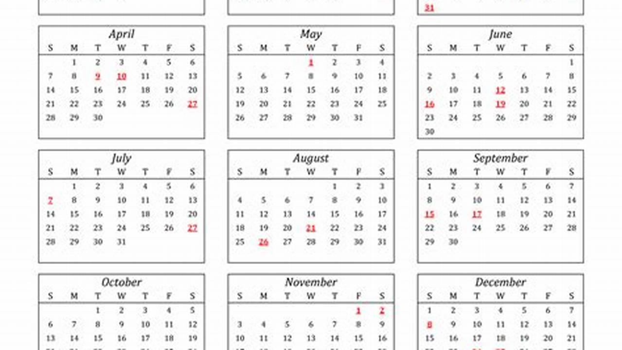 2024 Calendar Template Philippines Online