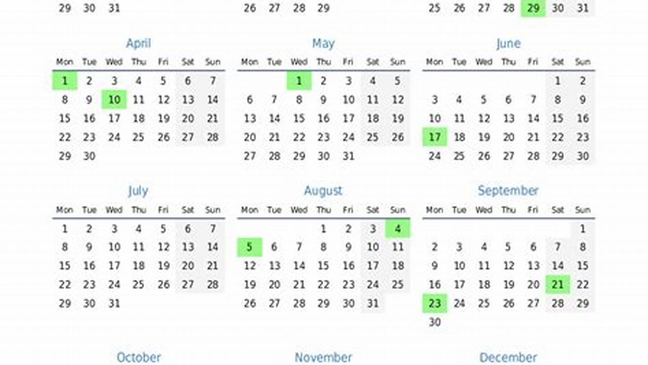 2024 Calendar With Holidays In Ghana Africa