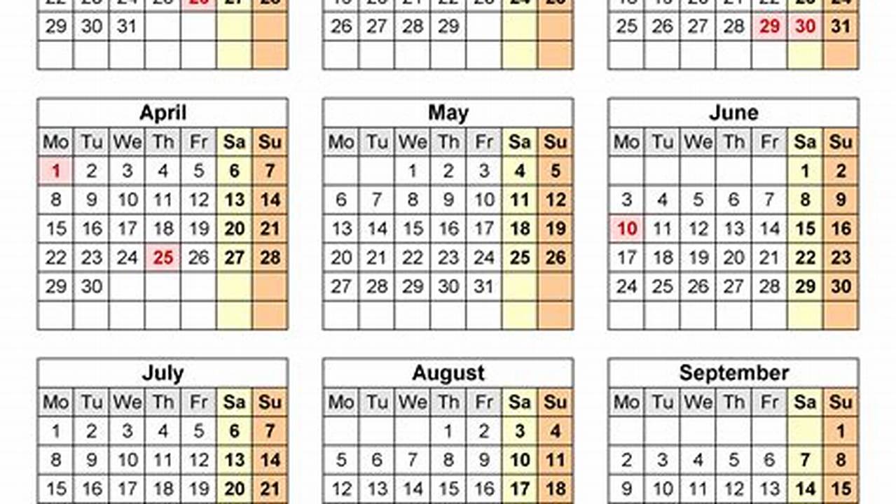 2024 Calendar With Public Holidays Queensland