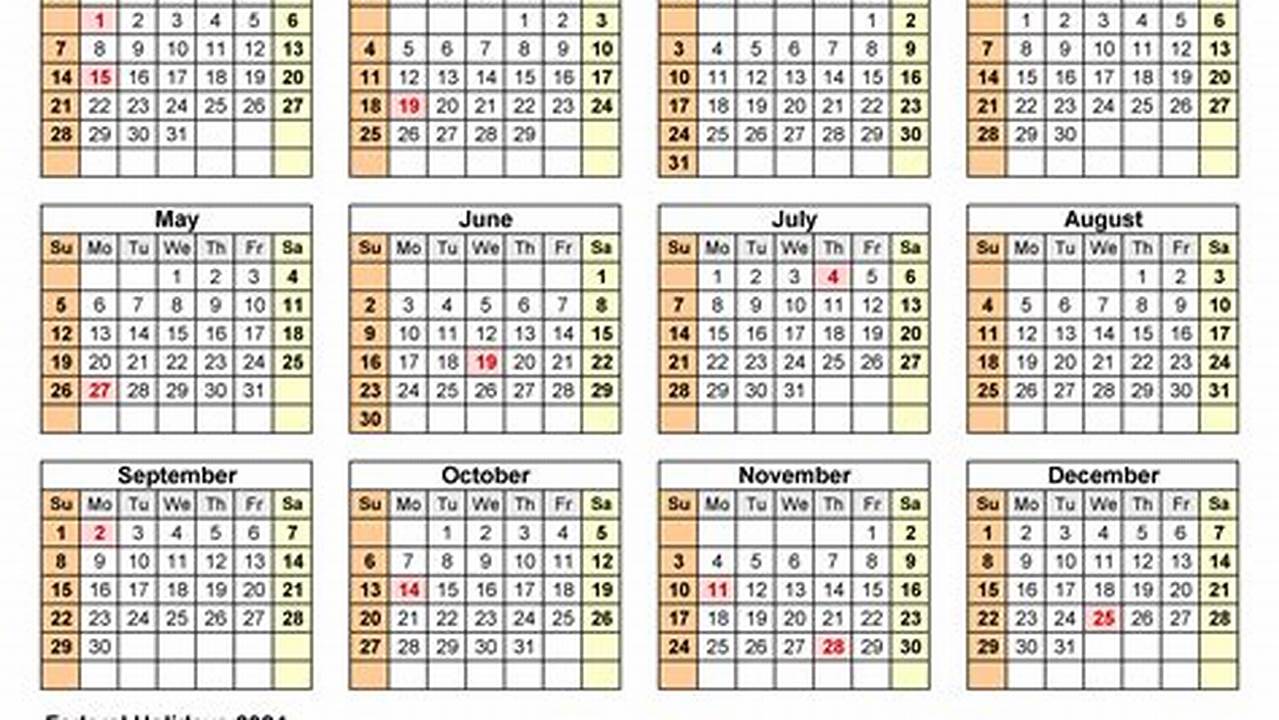 2024 Calendar With Week Numbers Excel Printable Free 2024