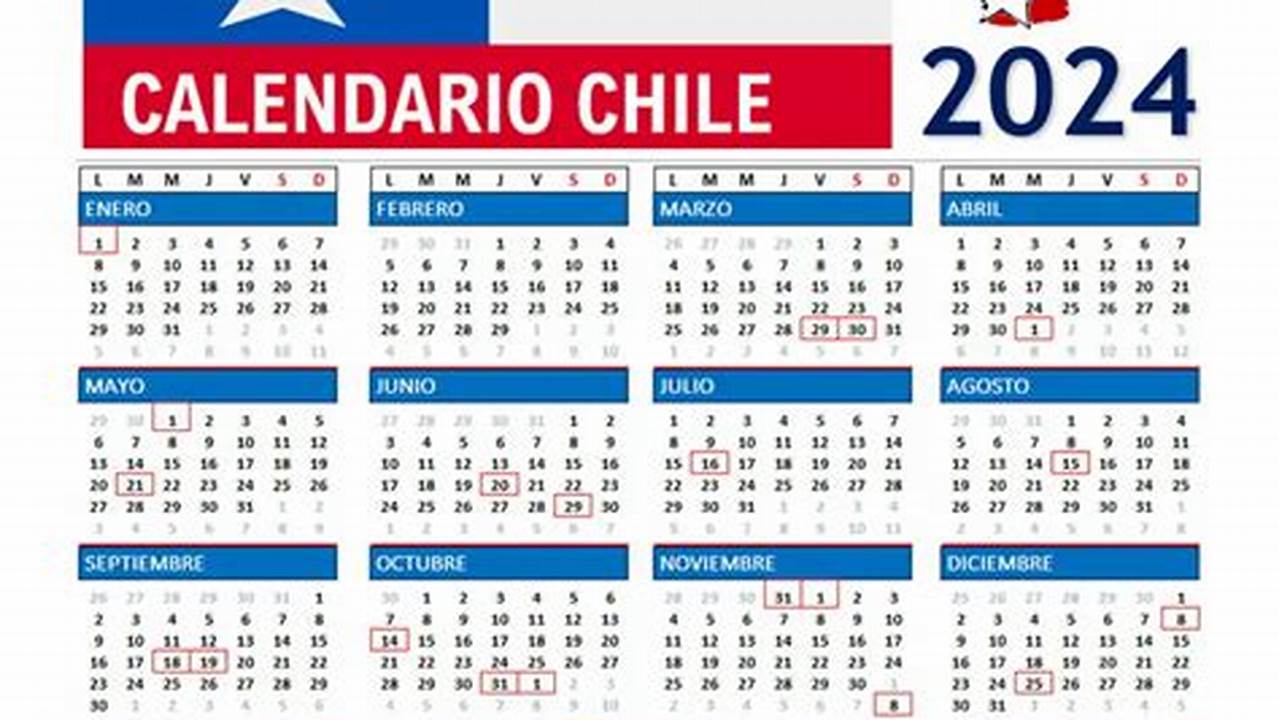 2024 Calendario Chile