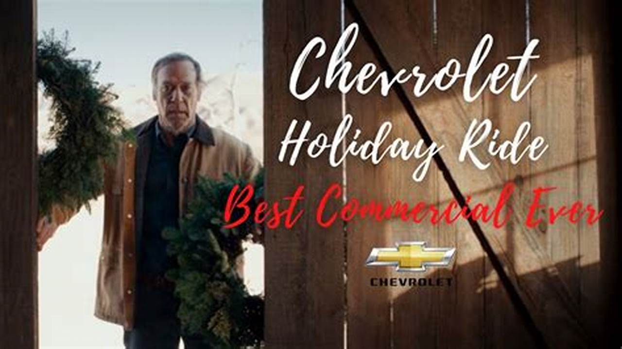 2024 Chevrolet Holiday Commercial