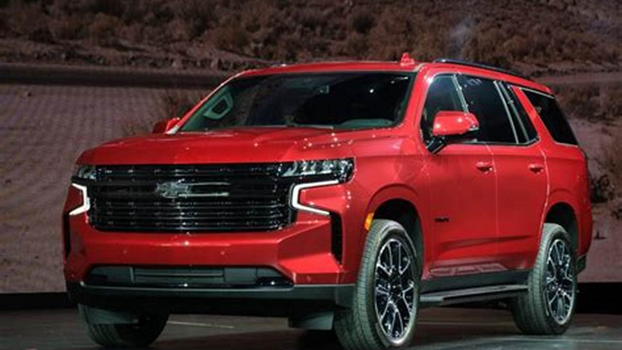 2024 Chevrolet Tahoe Rst Configurations