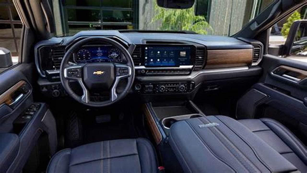 2024 Chevy Silverado Interior Pics