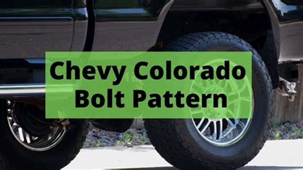 2024 Colorado Lug Pattern