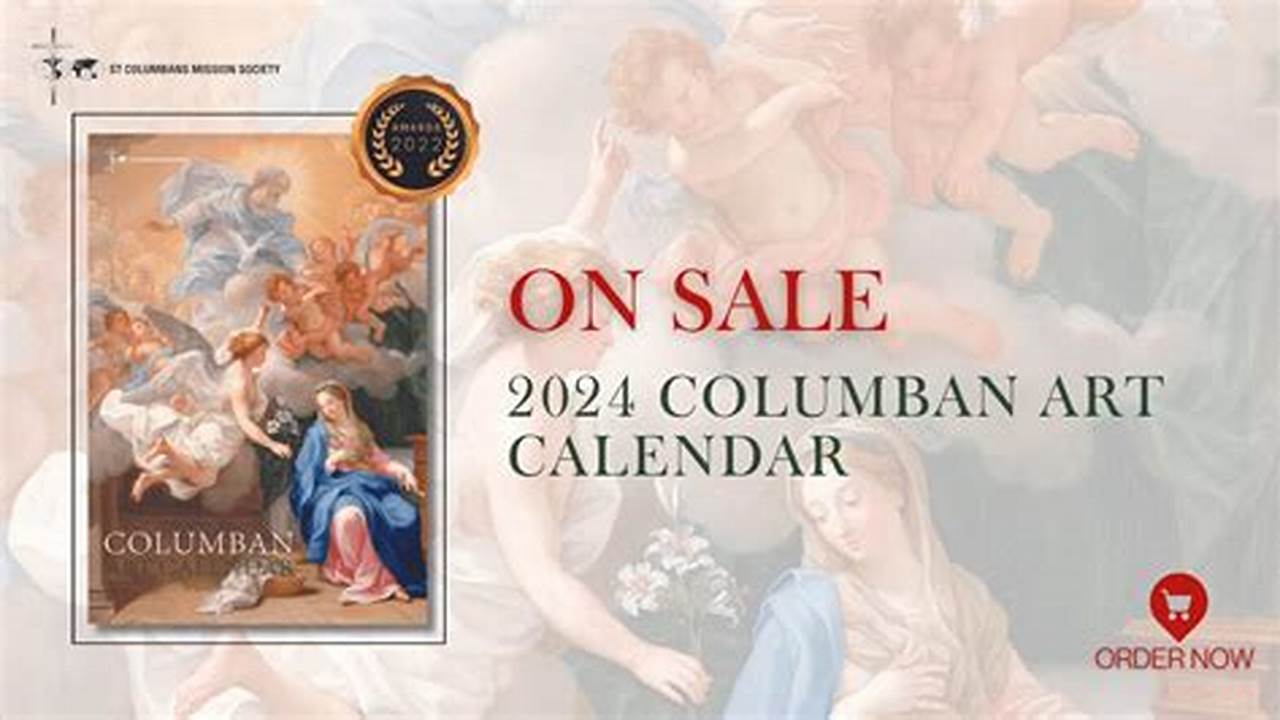 2024 Columban Art Calendar Printable 2024