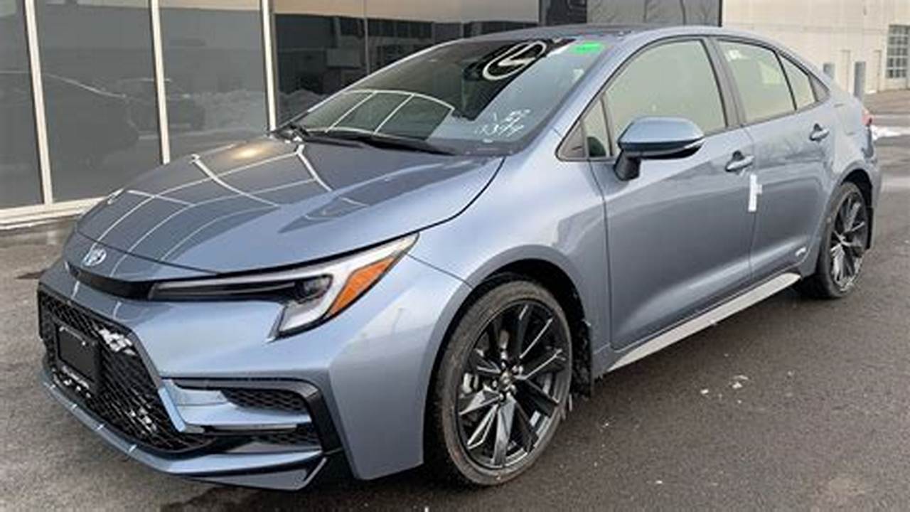 2024 Corolla Celestite Color