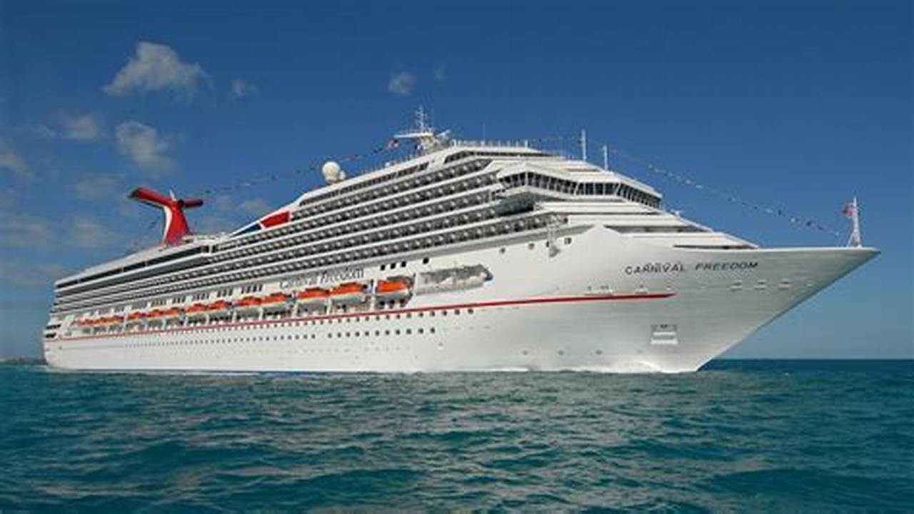 2024 Cruise Year For Cruises On Carnival Freedom With Departure Dates, Ship Names, Cruise Lengths, Cruise Names, Starting Point/End Points And Prices., 2024