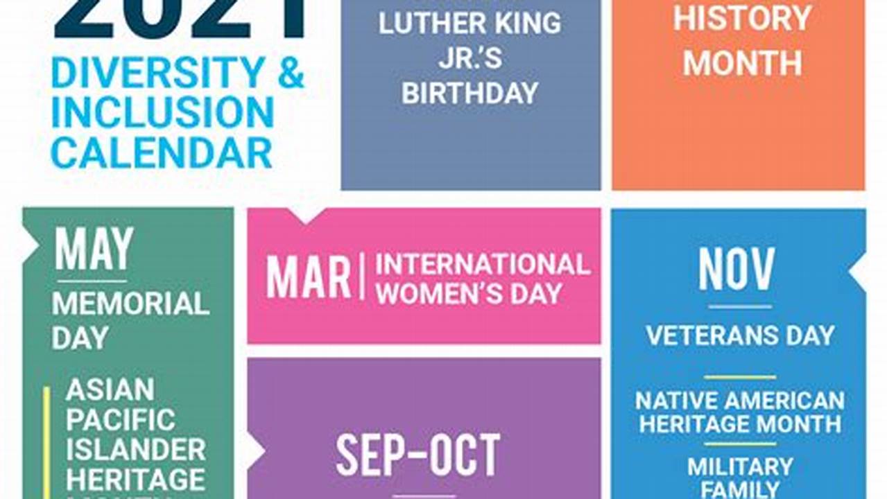 2024 Diversity And Inclusion Calendar