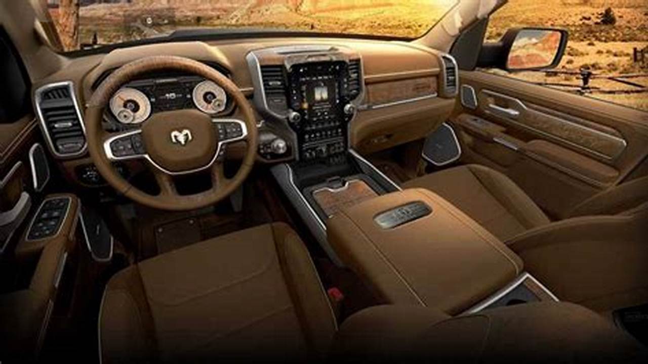 2024 Dodge Ram Longhorn Interior
