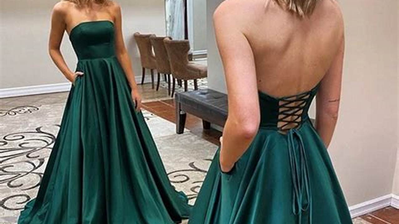 2024 Emerald Green Prom Dresses