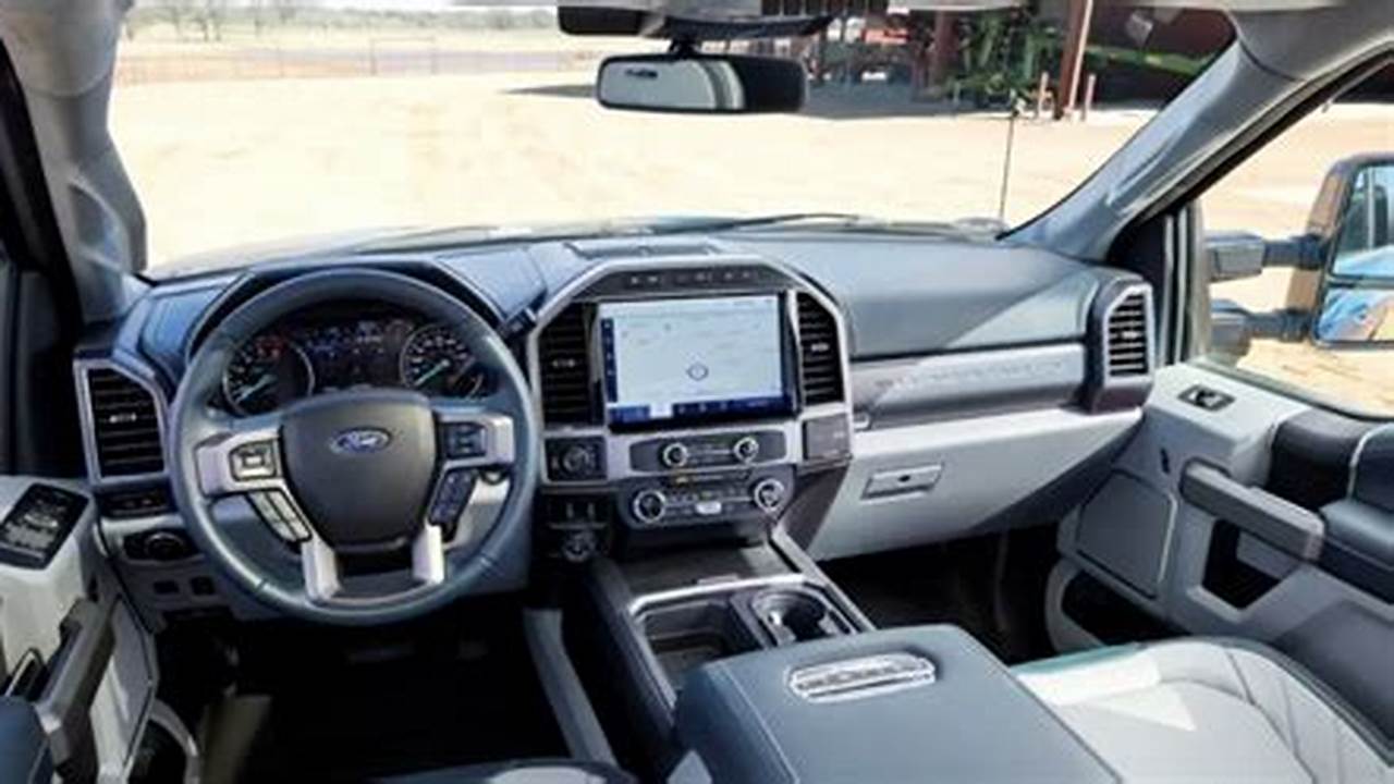 2024 F 250 Limited Interior