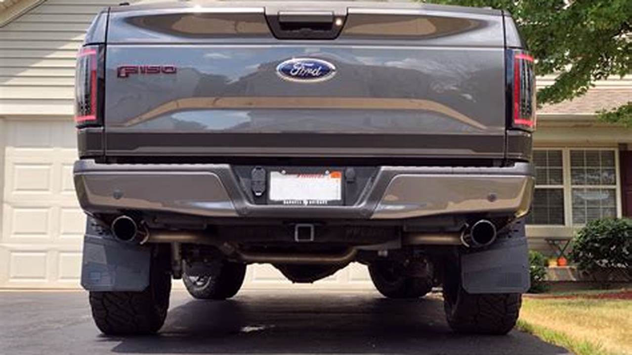 2024 F150 Cat Back Exhaust