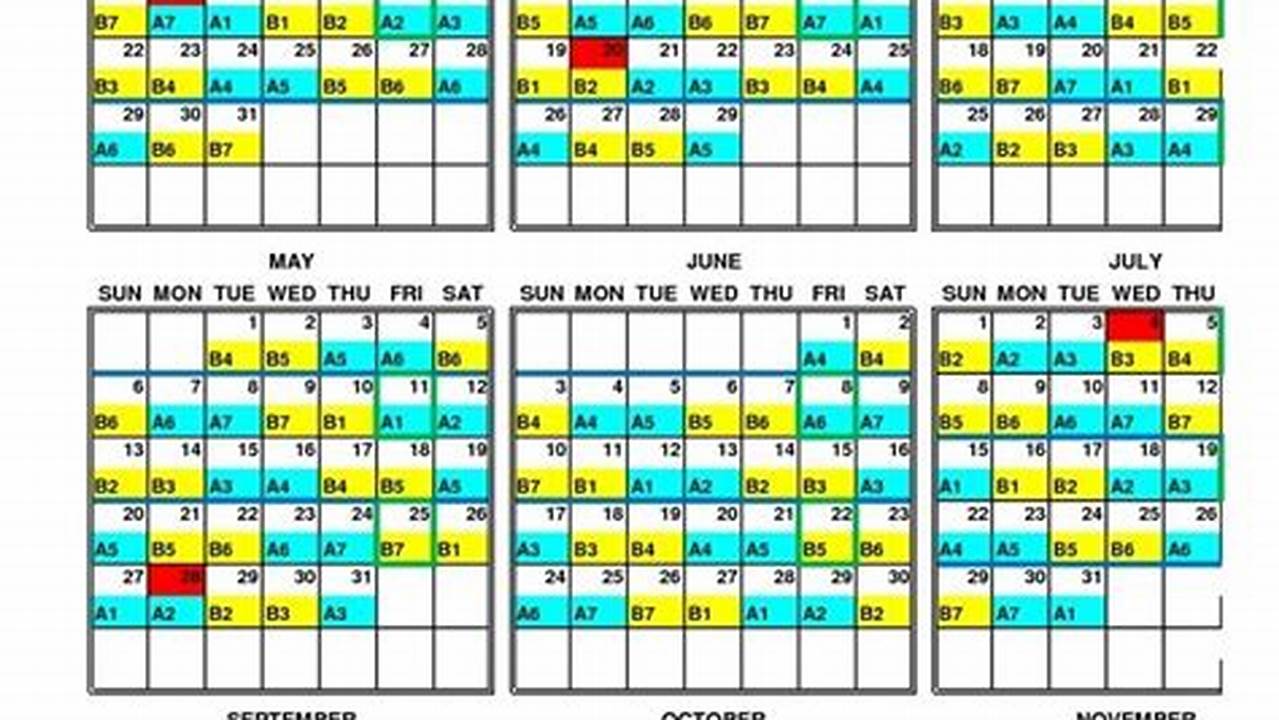 2024 Firefighter Shift Calendar 48 96 Printable
