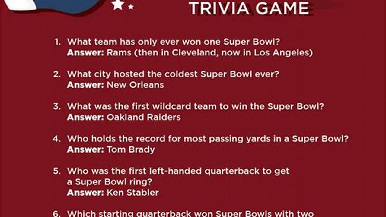 2024 Football Trivia Questions